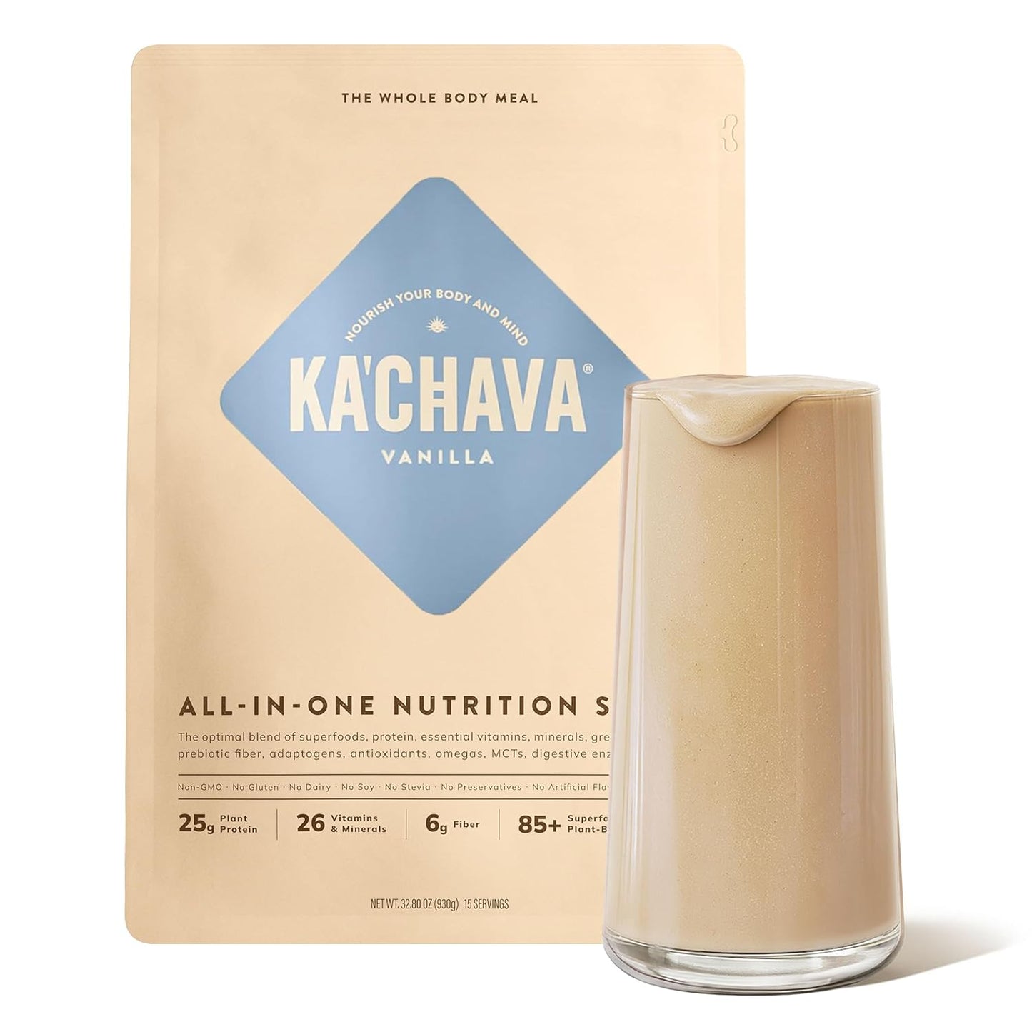 Ka’Chava Digestive Enzymes  Probiotics All-In-One Nutrition  Blend